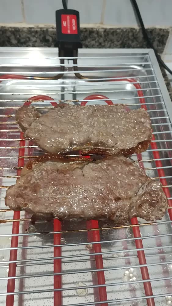 foto de Churrasqueira Elétrica Craqueada Aluminio RizzoGrill 2
