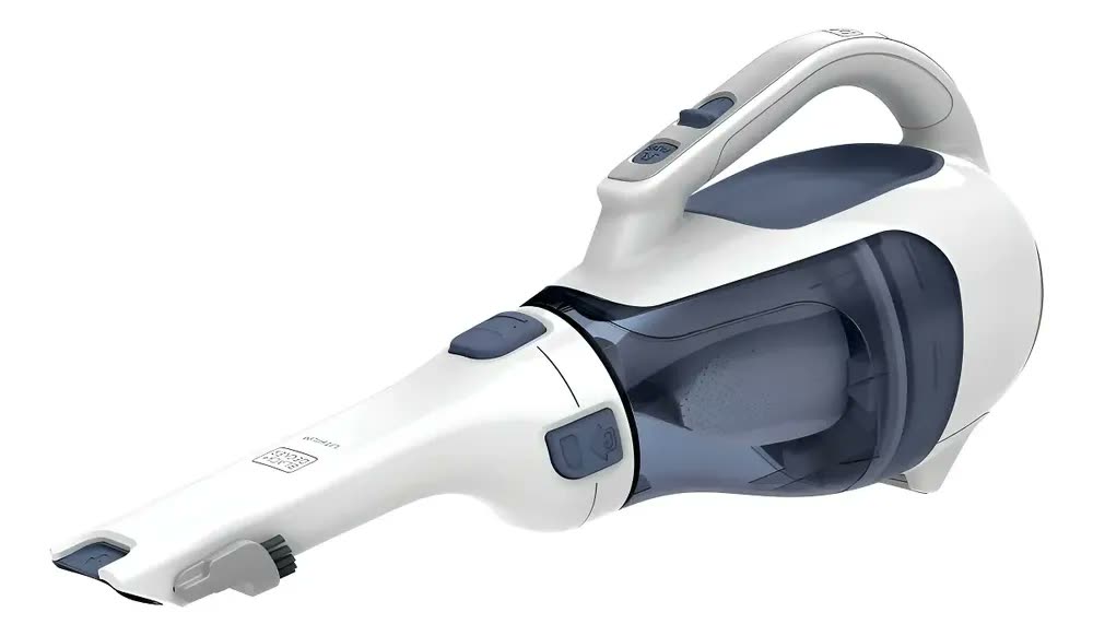 Aspirador de Pó Portátil Black+Decker APB12000 Reservatório de 500ml Cinza
