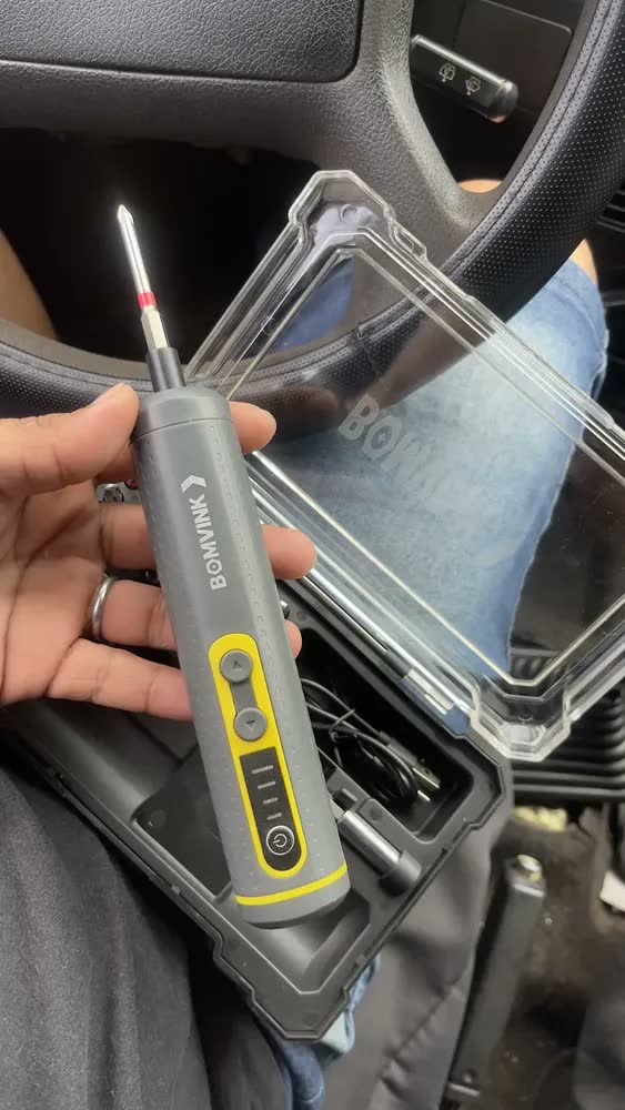 foto de Kit Chave De Fenda Eletrica Bomvink 30 Em 1 - 3.6v