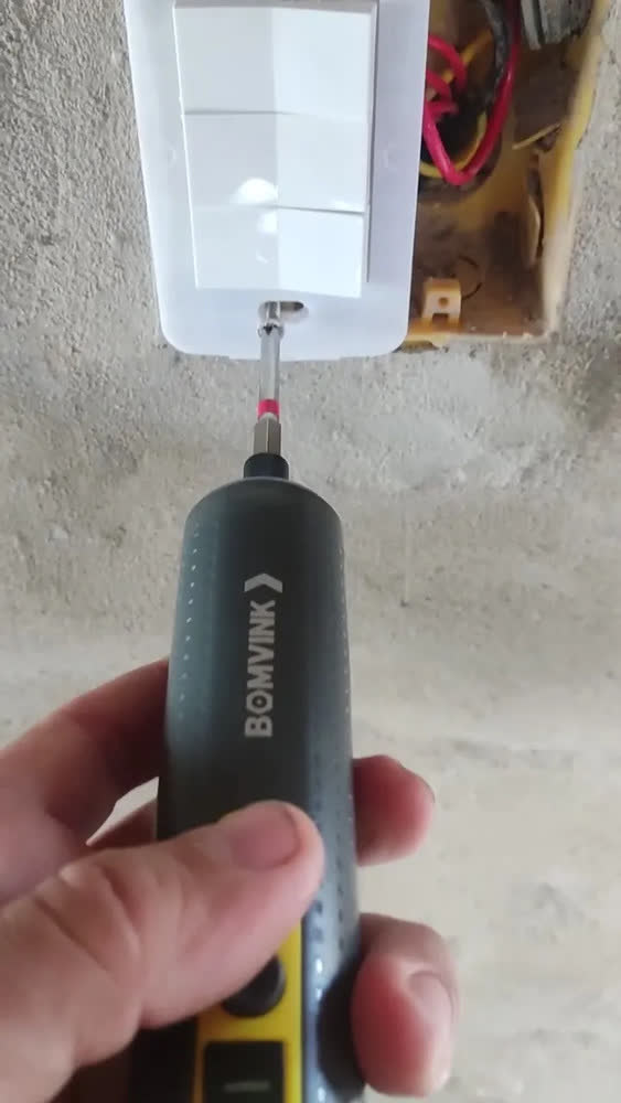 foto de Kit Chave De Fenda Eletrica Bomvink 30 Em 1 - 3.6v