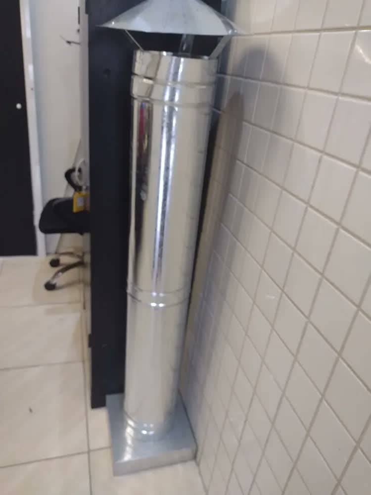 foto de Chaminé Para Churrasqueira Pré Moldada Top Coifas Cor CH 2º