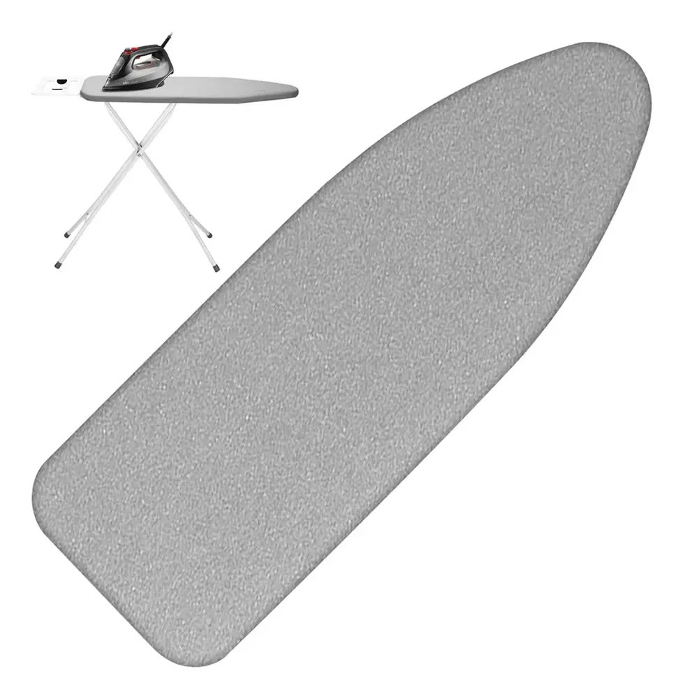 Capa Elástica Para Tábua De Passar 140x50 Cm Cinza G