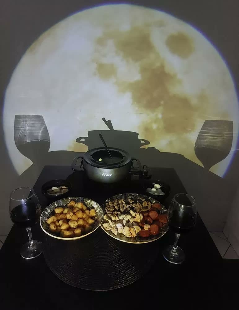 foto de Panela Elétrica Oster Para Fondue, 4 Temperaturas, Cor Cinza