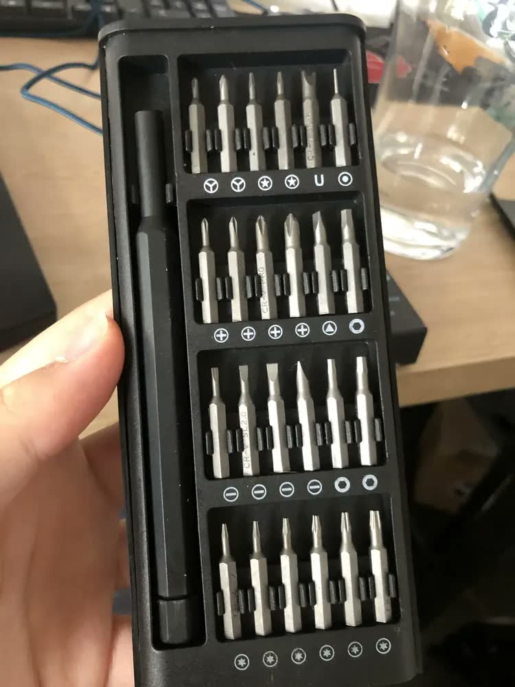 foto de Kit Chave De Fenda Magnética Pc Desmontagem Notebook 25 Em 1
