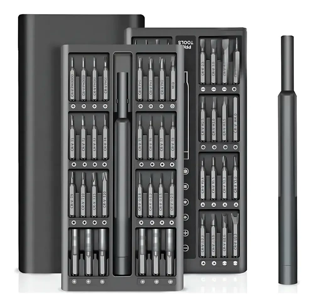 Kit Chave De Fenda Magnética Pc Desmontagem Notebook 25 Em 1
