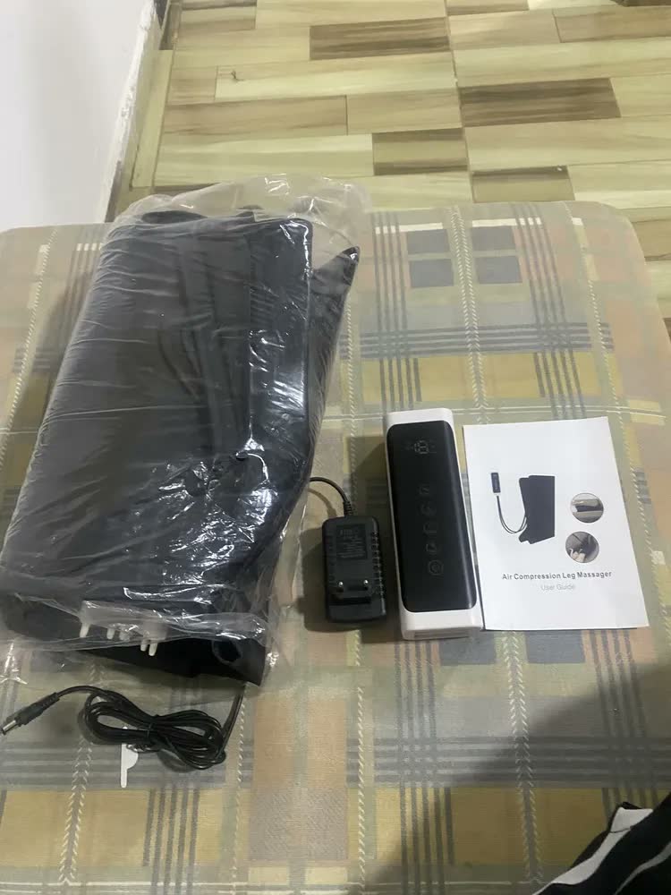 foto de Massageador De Pernas Com 3 Modos Air E Controle De Toque ..