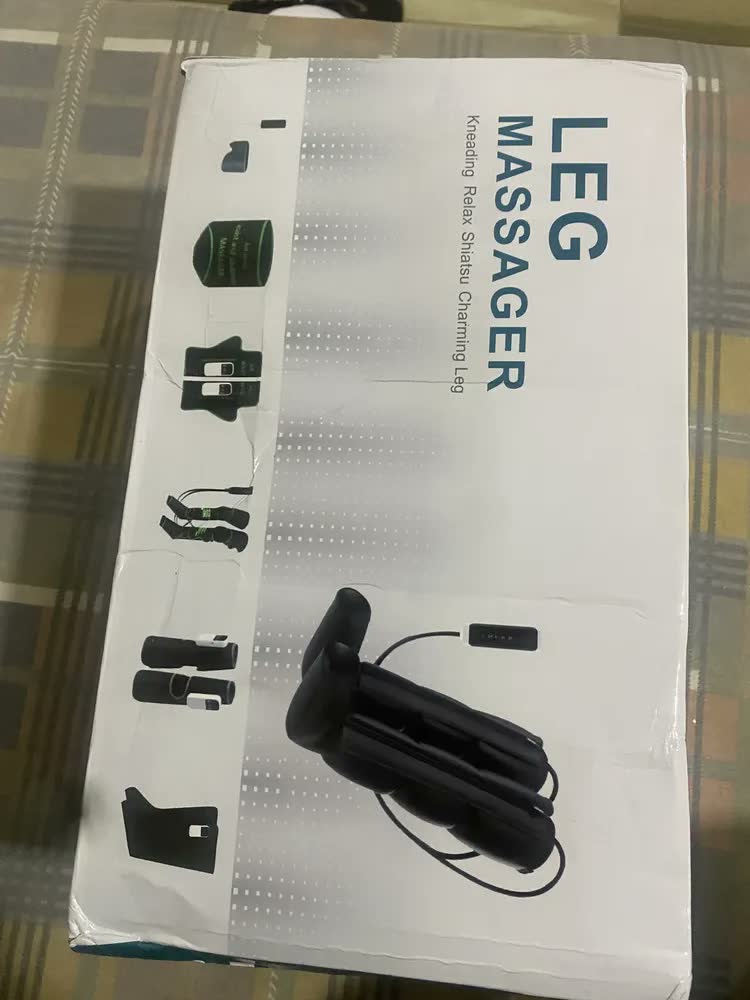 foto de Massageador De Pernas Com 3 Modos Air E Controle De Toque ..