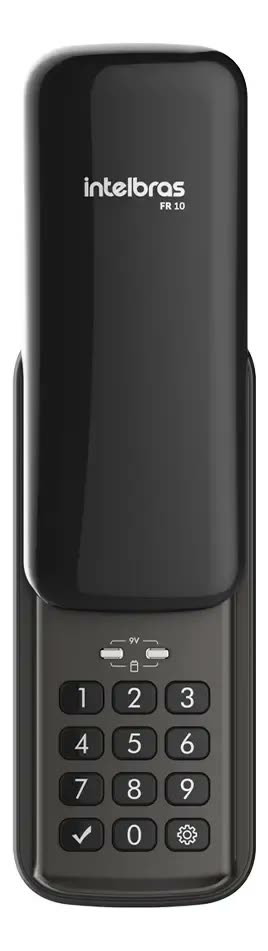 Fechadura Digital de Sobrepor com Senha FR 10 Preto Intelbras