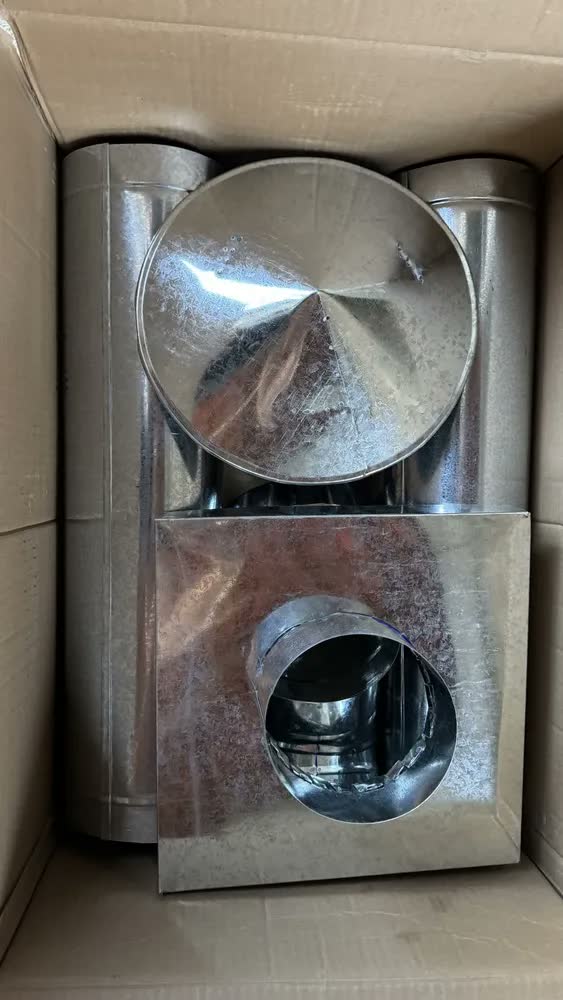 foto de Kit Para Churrasqueira Pré Moldada 30x30/150mm Galvanizado