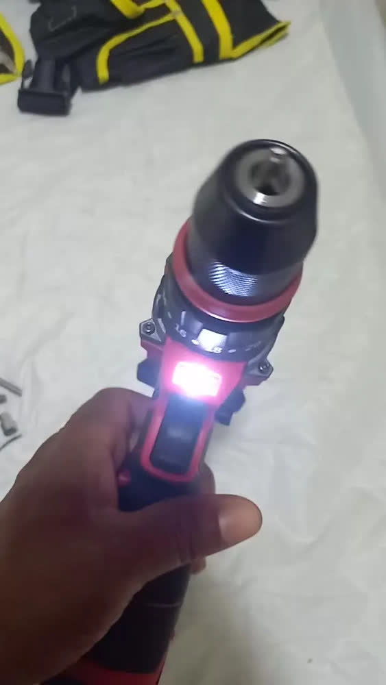 foto de Kit Parafusadeira Furadeira Chave Impacto Profissional