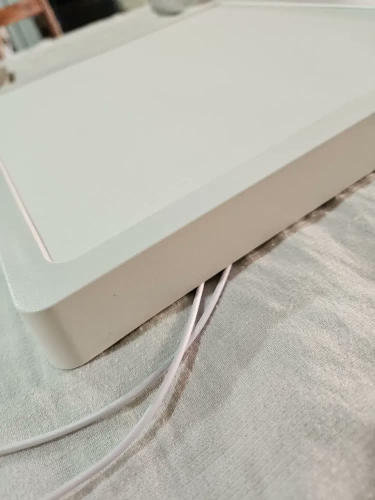 foto de Kit 2 Plafon LED Quadrado RY 25W Sobrepor Branco Frio Teto