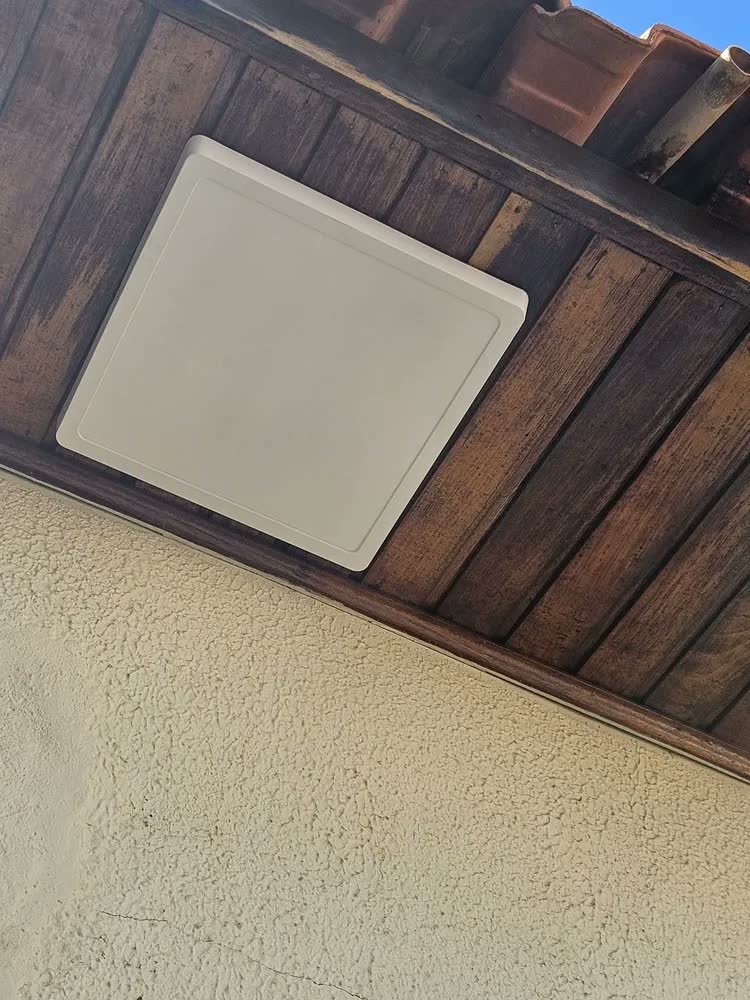 foto de Kit 2 Plafon LED Quadrado RY 25W Sobrepor Branco Frio Teto