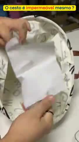 vídeo do produto