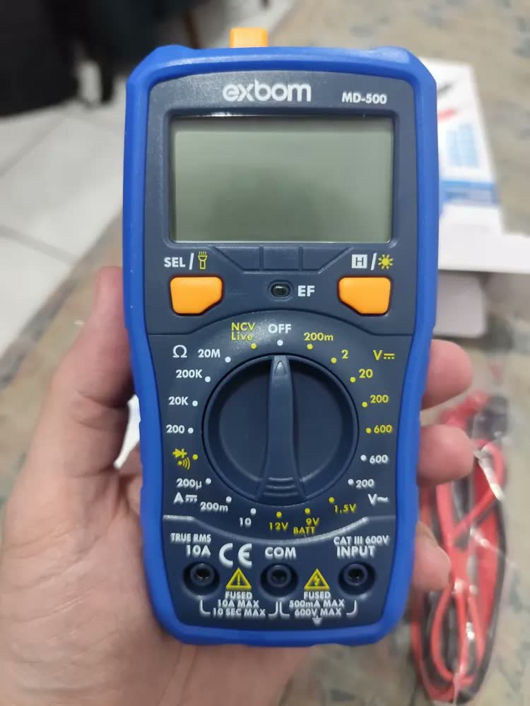 foto de Multímetro Digital Automático Ncv Profissional