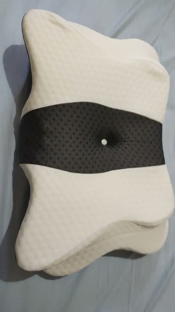 foto de Travesseiro Ortopédico Cervical Antirronco White-gray