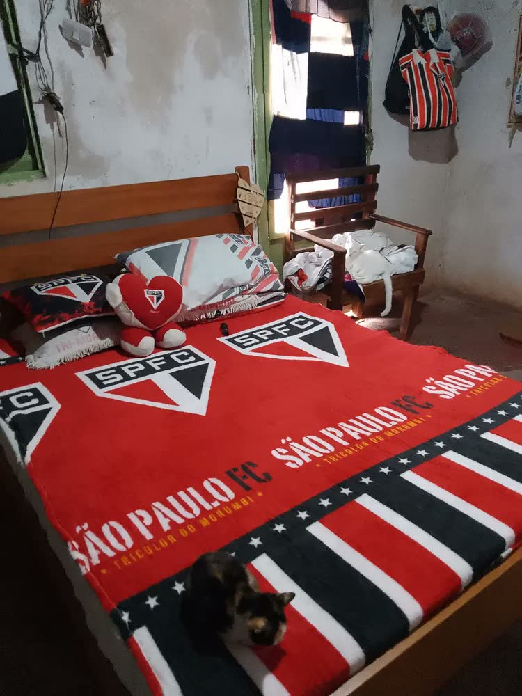 foto de Manta Solteiro 200x150 Jolitex Corinthians Preto Poliéster Hipoalergênica