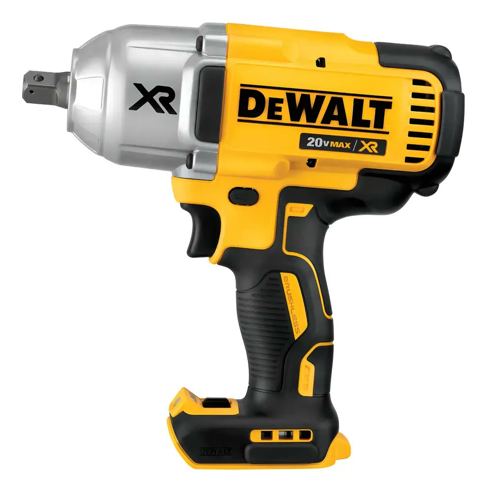 Chave de Impacto à Bateria 20V Dewalt Modelo DCF899B Com Encaixe Quadrado de 13mm