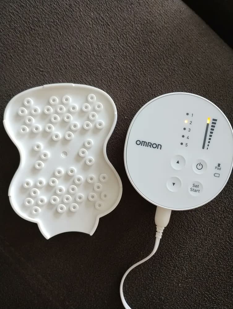 foto de Massageador De Eletroterapia Tens Hv-f013 Omron Branco