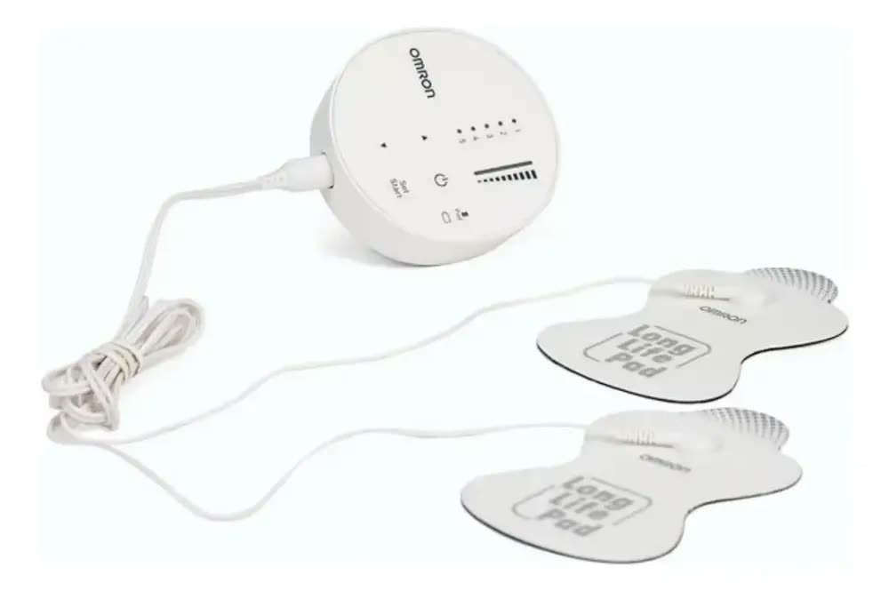 Massageador De Eletroterapia Tens Hv-f013 Omron Branco