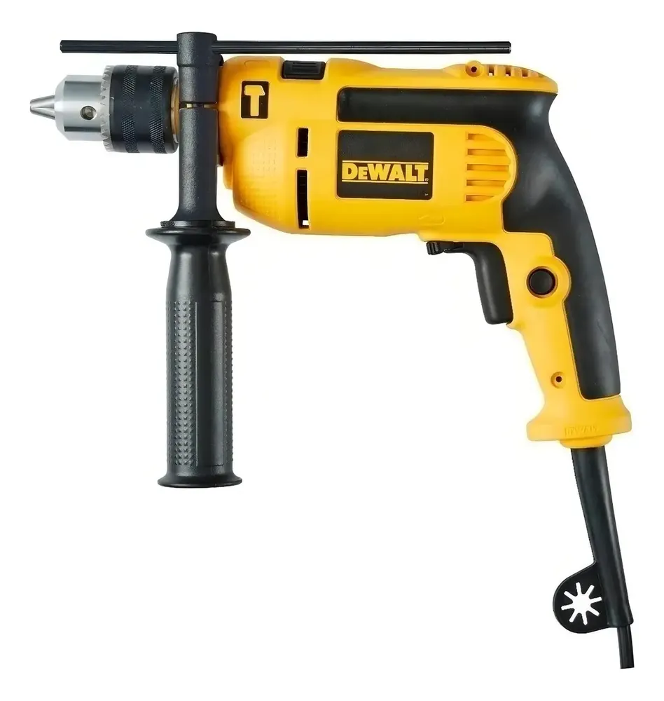 foto de Furadeira de Impacto 13mm 750W DEWALT DWD502 Com Velocidade Variável e Reversível