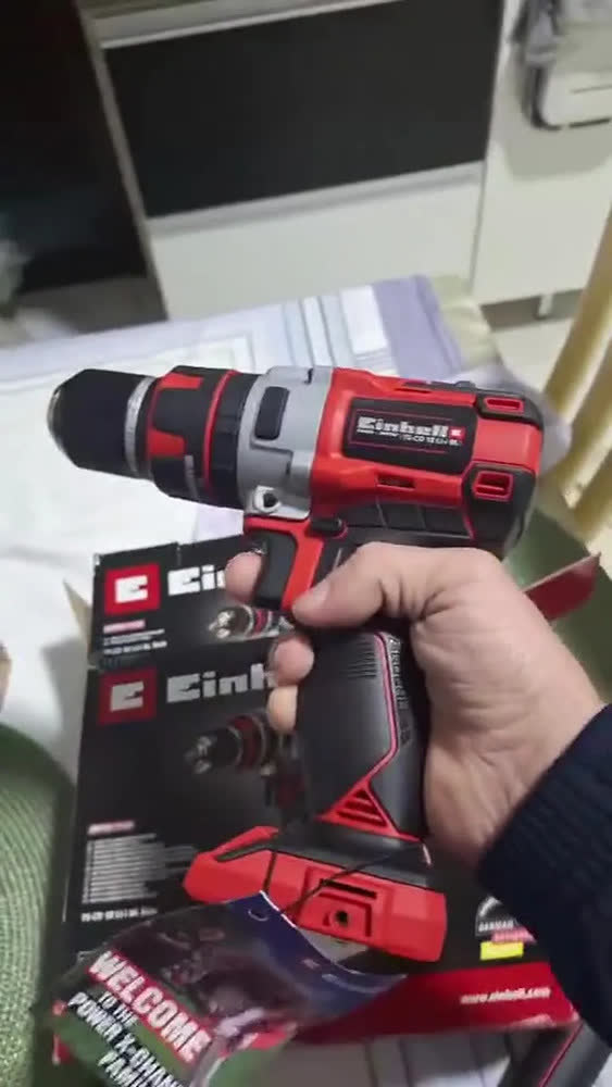 foto de Parafusadeira Furadeira com Bateria Carregador Einhell