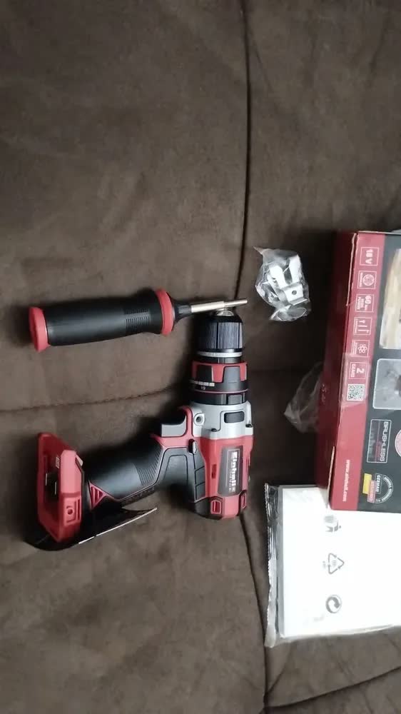 foto de Parafusadeira Furadeira com Bateria Carregador Einhell
