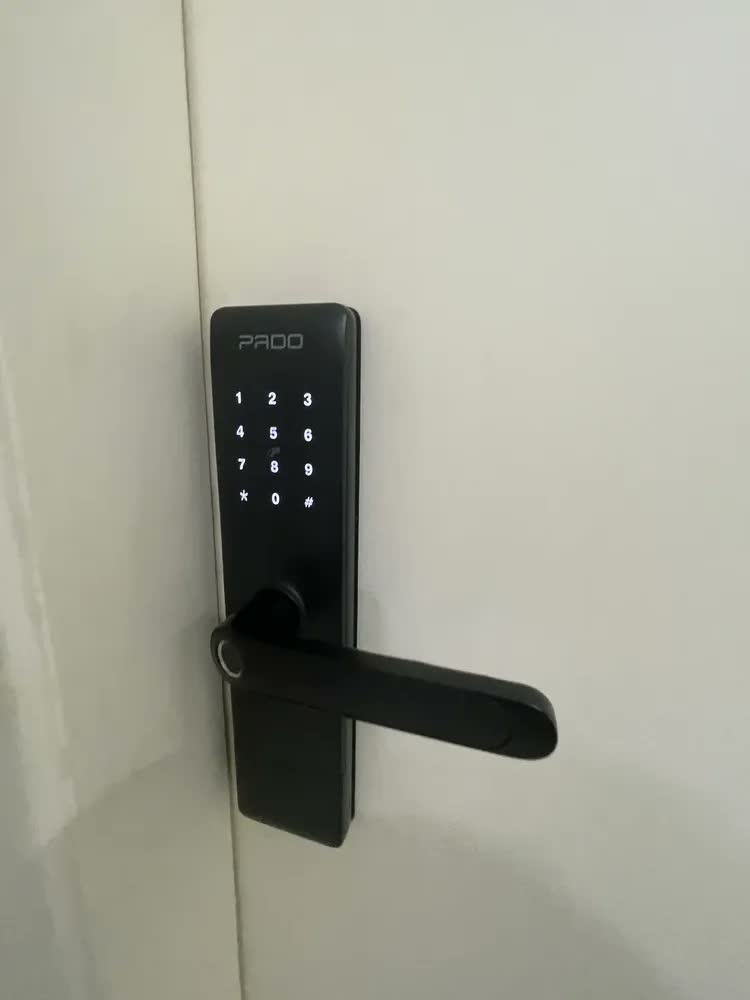 foto de Fechadura Digital Pado Fde-600w IP55 Externa Chuva Sol Reforçada Máquina 3 Pinos Alta Segurança