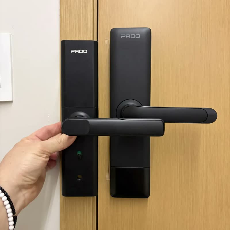 foto de Fechadura Digital Pado Fde-600w IP55 Externa Chuva Sol Reforçada Máquina 3 Pinos Alta Segurança