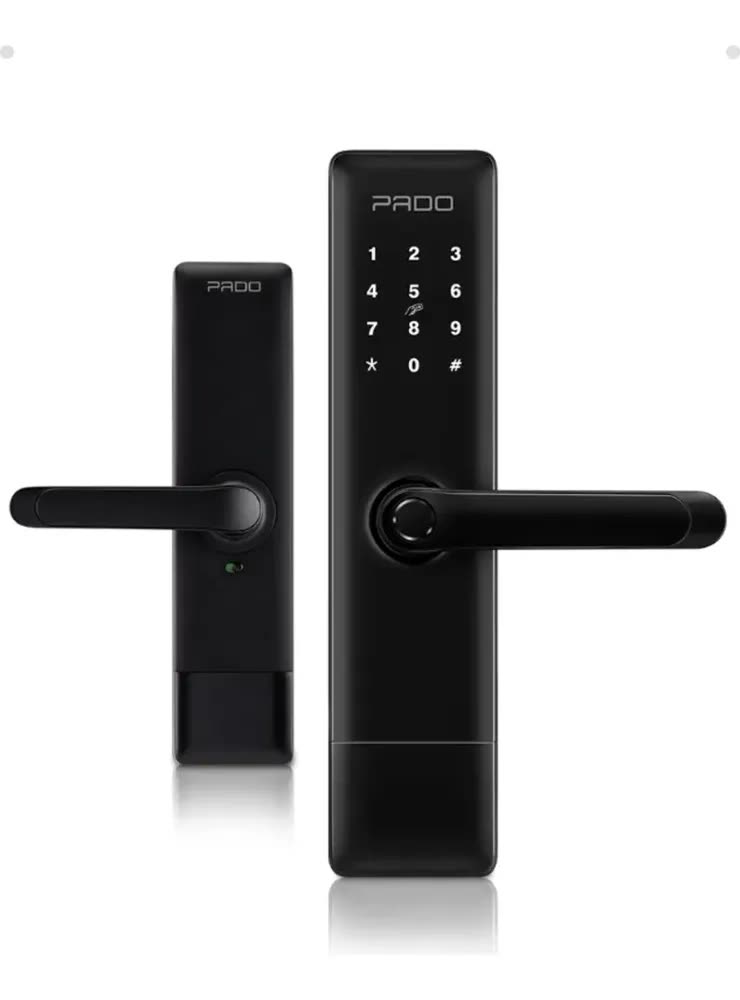 Fechadura Digital Pado Fde-600w IP55 Externa Chuva Sol Reforçada Máquina 3 Pinos Alta Segurança