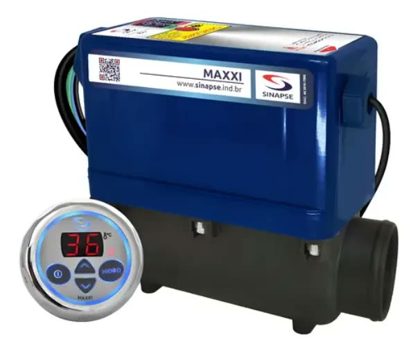 Aquecedor Banheira Hidromassagem Sinapse Maxxi 8000w Azul 220v
