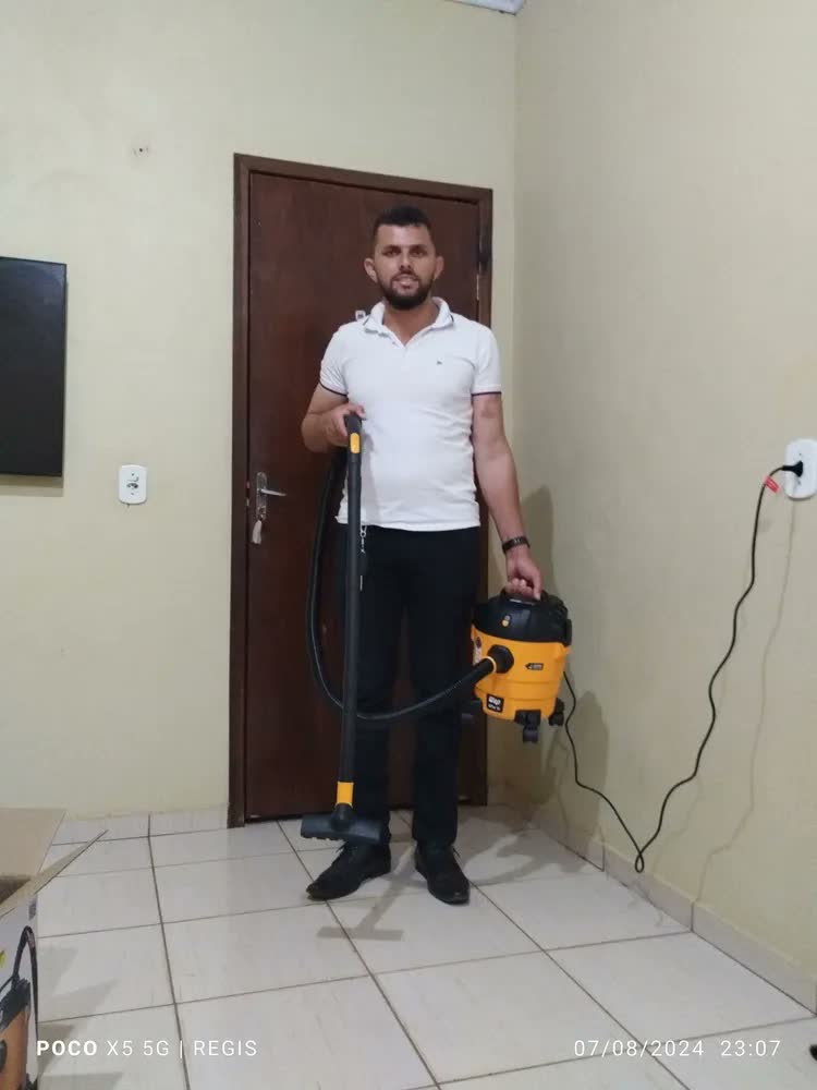 foto de Aspirador Pó E Água Soprador Wap Gtw 10 Maré 1400w Cor Cinza