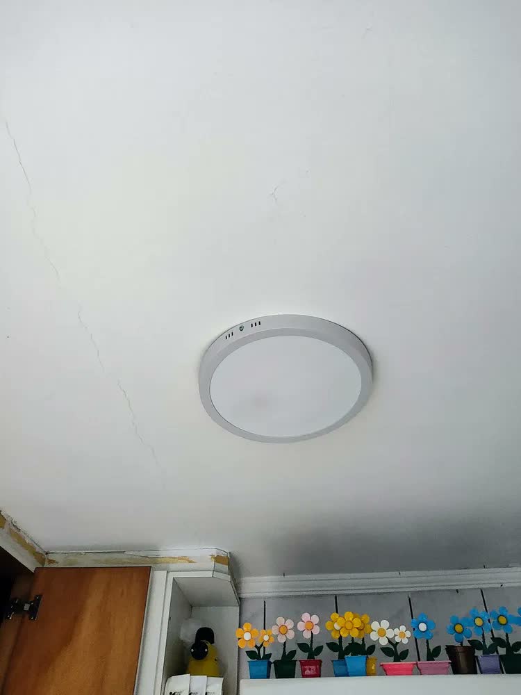 foto de Plafon LED 25W MGC Redondo Sobrepor Branco Frio 6500K Teto Driver embutido