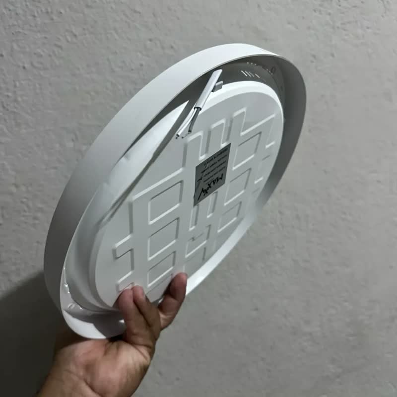 foto de Plafon LED 25W MGC Redondo Sobrepor Branco Frio 6500K Teto Driver embutido