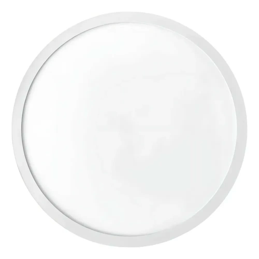 Plafon LED 25W MGC Redondo Sobrepor Branco Frio 6500K Teto Driver embutido
