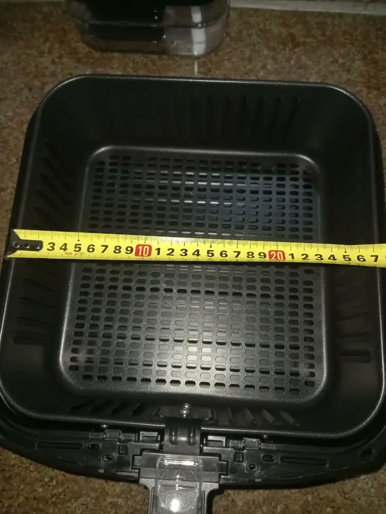 foto de Fritadeira Sem Óleo Air Fryer 8L, Mondial, 1900W - AFN-80-BI