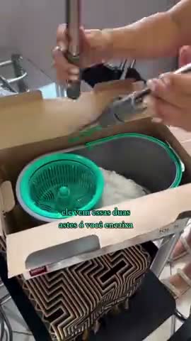 vídeo do produto