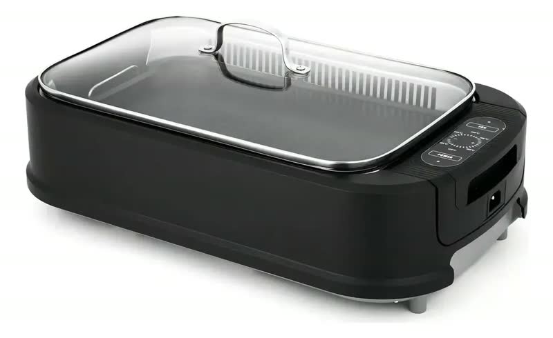 foto de Churrasqueira Elétrica Grill Smokeless Carl Schmidt Soh Preto