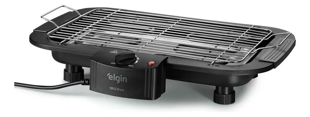 Churrasqueira Elétrica De Mesa Elgin 42CHU2001000 Cor Preta