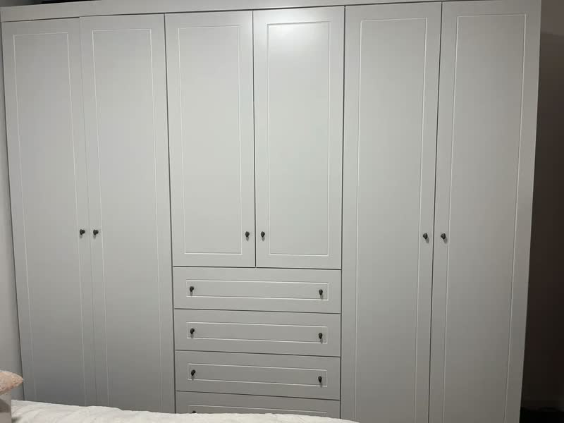 foto de Guarda Roupa Casal 06 Portas 04 Gavetas Americano Henn