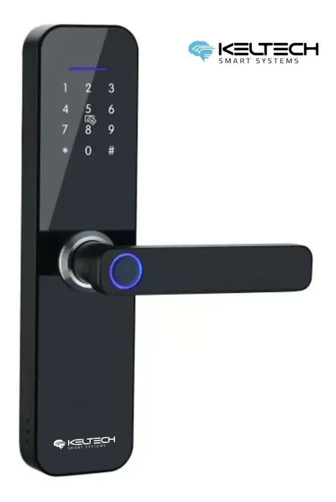 Fechadura Digital Biométrica Wi-Fi Keltech KT-1000 Impressão Digital