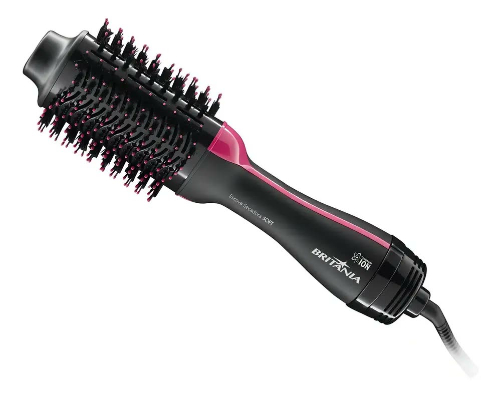 foto de Escova Secadora Britânia Soft Bec02, Íon, 1200w -