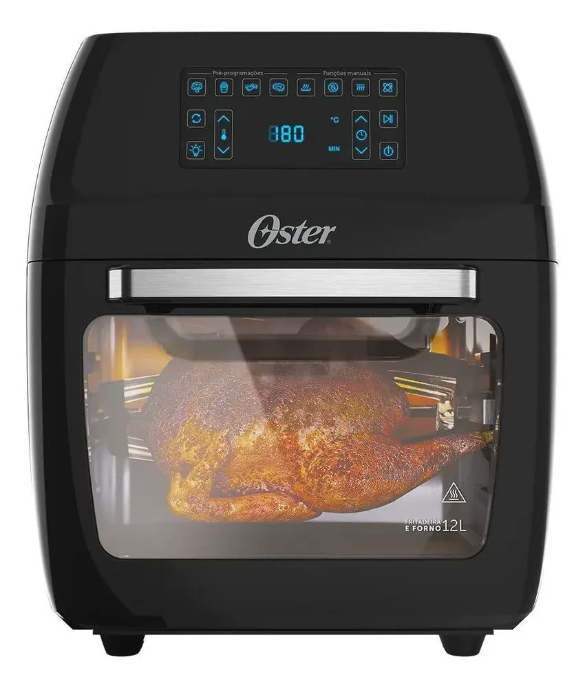 Fritadeira Oster Oven Fryer Ofrt780 12 Litros Preta Preto
