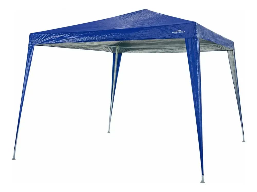 foto de Tenda gazebo Nautika Fantasy com bolsa de transporte cor azul 2.5m x 3m x 3m