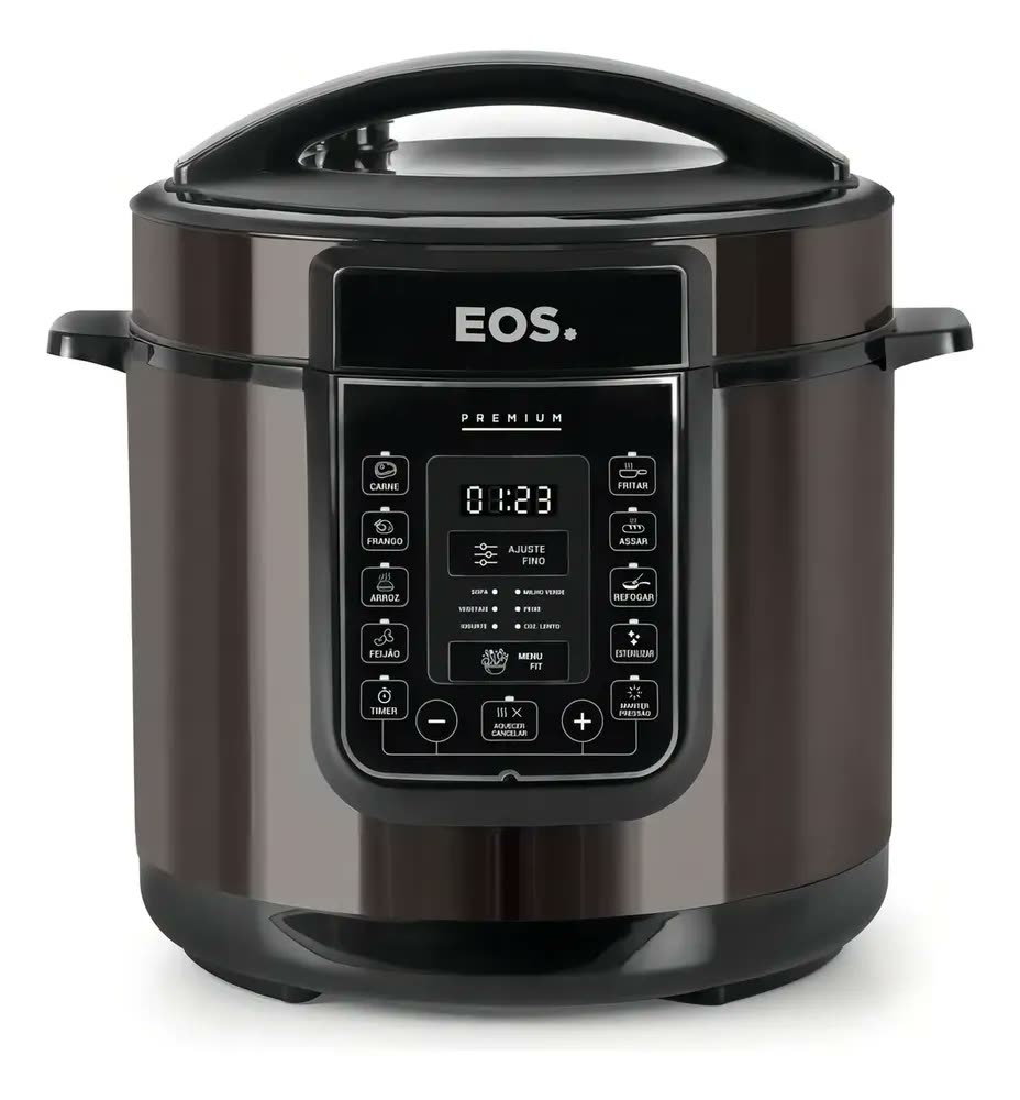 foto de Panela De Pressão Elétrica Eos Digital 6l Titanium