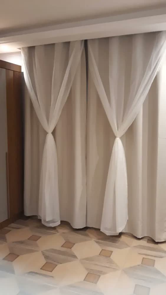 foto de Cortina Blackout Corta Luz Com Voil 3.00m X 2.70m