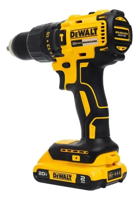 Parafusadeira e Furadeira de Impacto 13mm 20V - DEWALT - DCD7781D2 - Com 2 Baterias, Carregador e Maleta