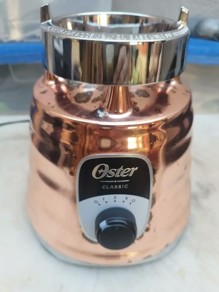 foto de Liquidificador New Osterizer Clássico Cobre De 1,25l E 700w Base Processadora