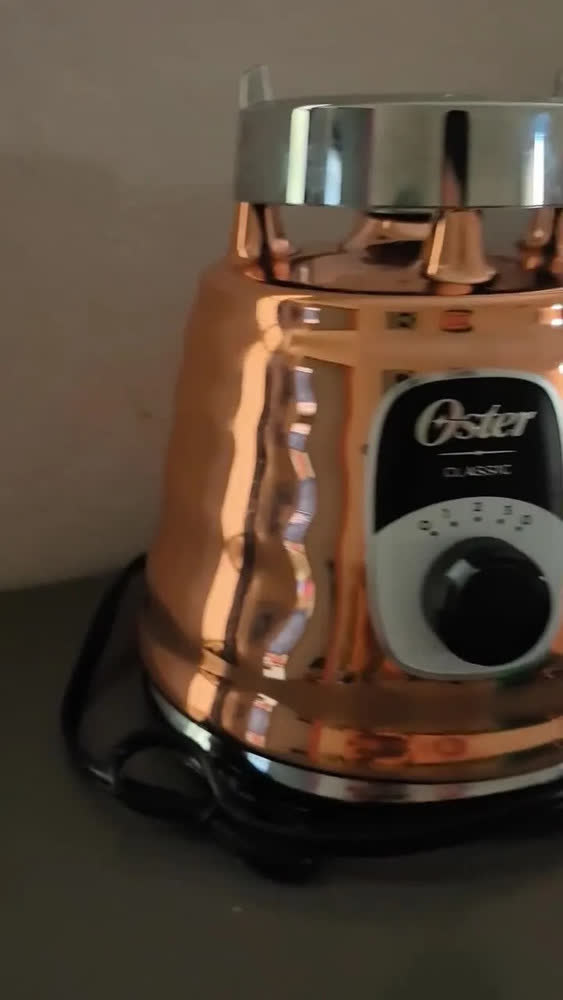 foto de Liquidificador New Osterizer Clássico Cobre De 1,25l E 700w Base Processadora