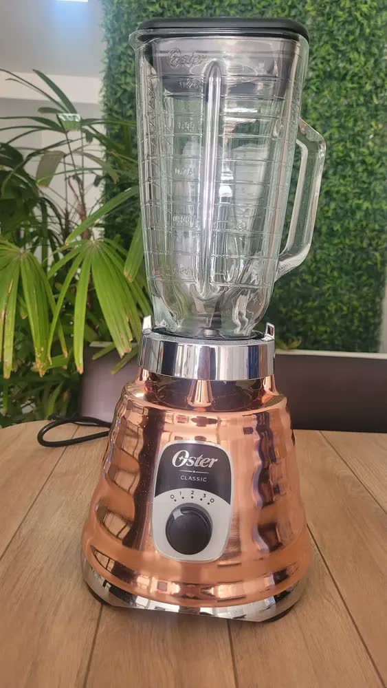 foto de Liquidificador New Osterizer Clássico Cobre De 1,25l E 700w Base Processadora