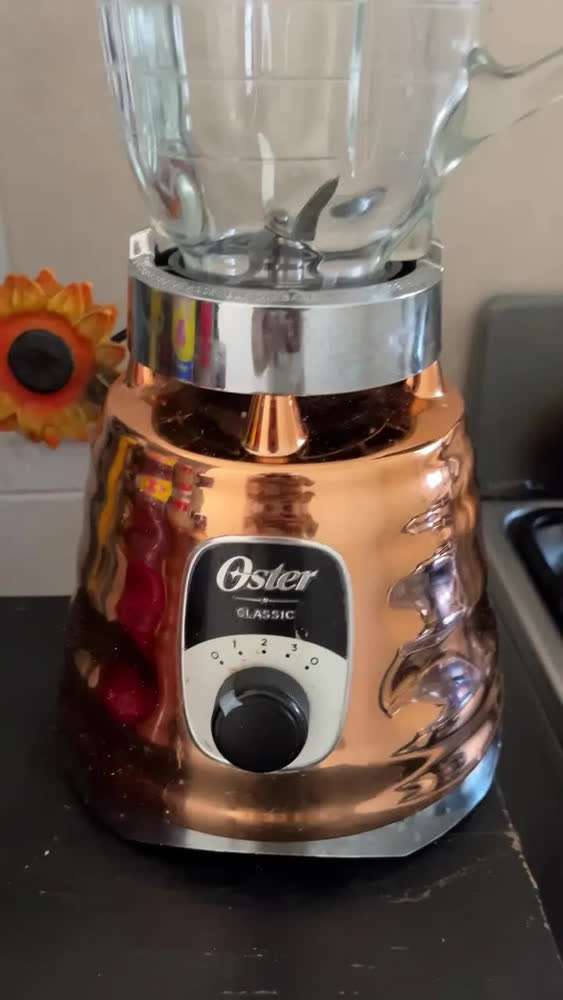 foto de Liquidificador New Osterizer Clássico Cobre De 1,25l E 700w Base Processadora